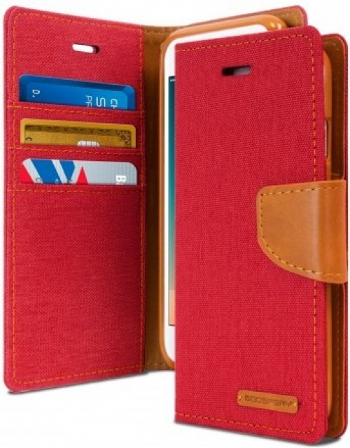 Canvas Diary iPhone 6 Plus / 6S Plus Rouge
