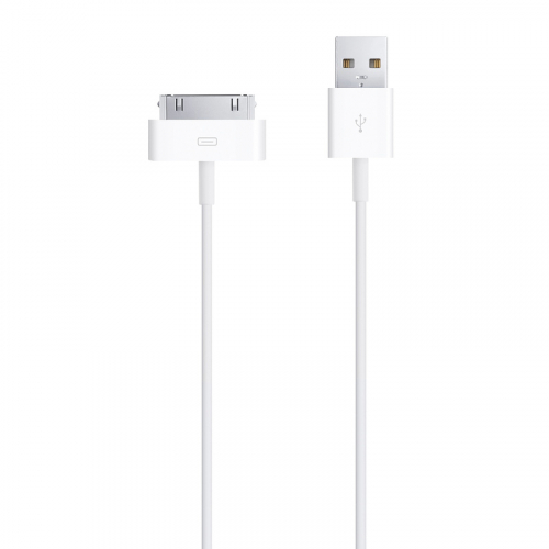 Apple - Cable 30 Pin - Blanc