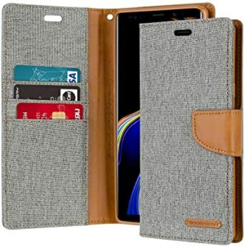 Canvas Diary Galaxy Note 9 Gris