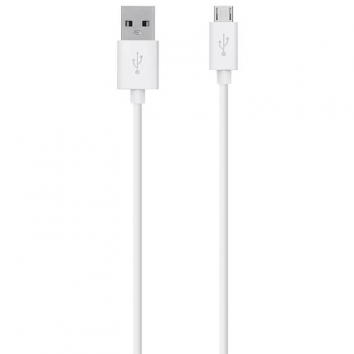 Belkin - Cable USB-A vers Micro-USB - Blanc