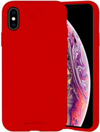 Silicone Case - iPhone XS Max Rouge