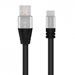 HyperGear - Cable USB-A vers USB-C 6 Pieds - Noir