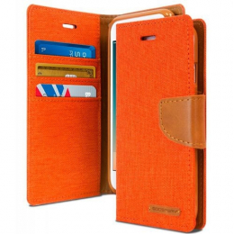 Canvas Diary iPhone SE / 5 / 5S Orange