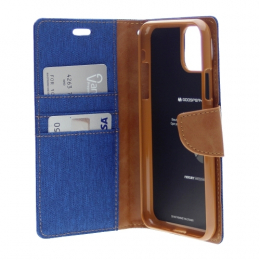 iPhone 11 Pro - Canvas Diary - Bleu