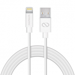 Naztech - Cable USB-A vers Lightning 12 Pieds - Blanc