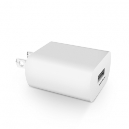 HyperGear Bloc Chargeur Mural 2.4A Blanc Vrac (USB-A)