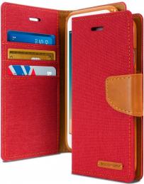 iPhone 12 Mini - Canvas Diary - Rouge