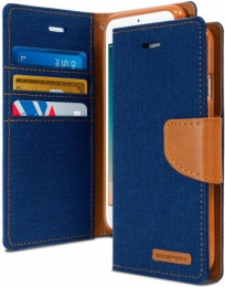 Canvas Diary iPhone 6 Plus / 6S Plus Bleu