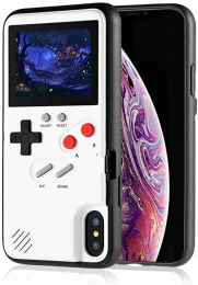 iPhone XR - Etui GameBoy - Blanc