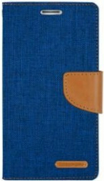 Samsung S9 - Canvas Diary - Bleu