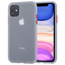 Peach Garden Bumper - iPhone 11 Pro Max Blanc / Rouge 