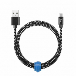 B.E. - Cable USB-C 4 pieds zebra