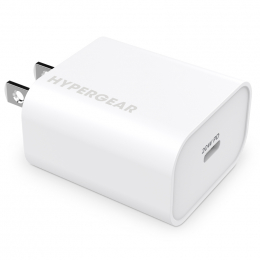 HyperGear - Bloc USB-C 20W Vrac - Blanc
