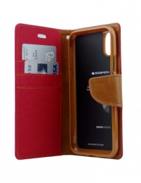 Canvas Diary iPhone XR Rouge