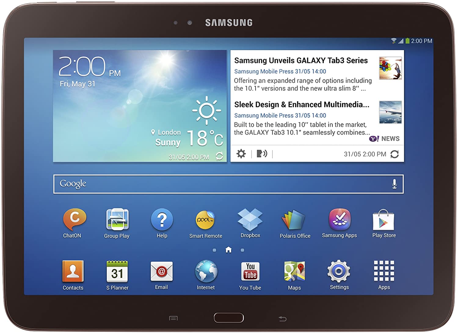 Galaxy Tab 3 - 10po